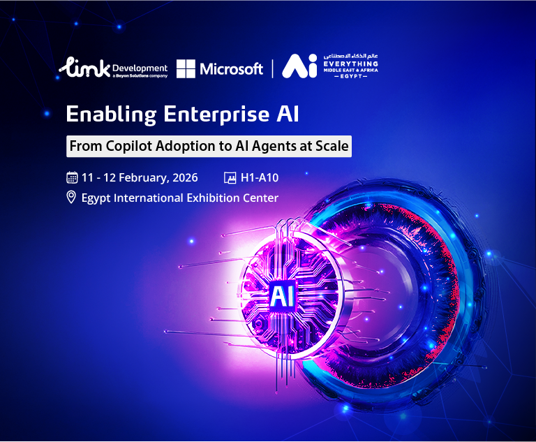 Link Development and Microsoft at AI Everything MEA.